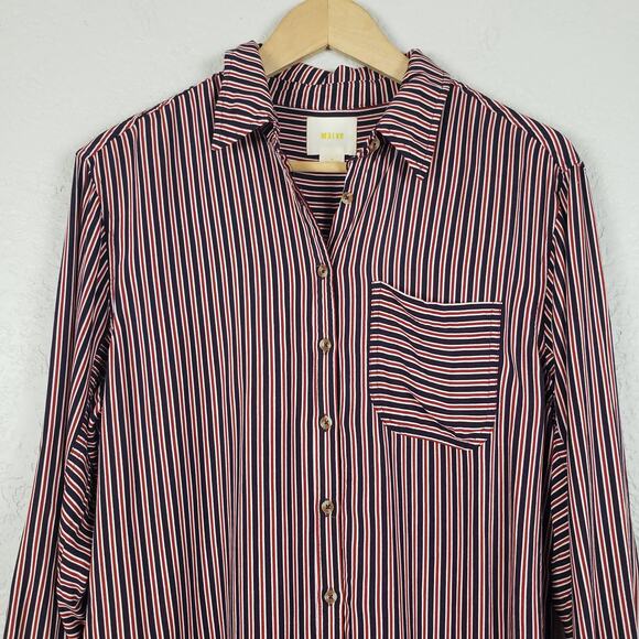 Maeve Adelaide Poplin Tunic Oversized M - Picture 6 of 6